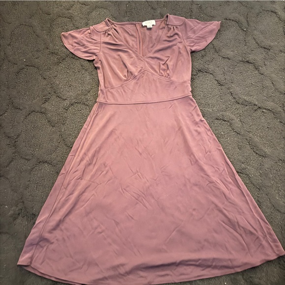 LOFT‎ Deep Purple Dress - Picture 1 of 2